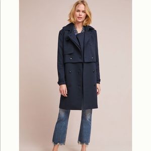 Navy Trench Coat wear multiple ways!